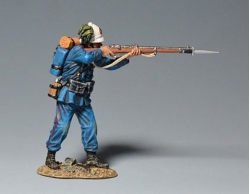 PGIT6001B Italian Bersaglieri Standing Firing (Blue)